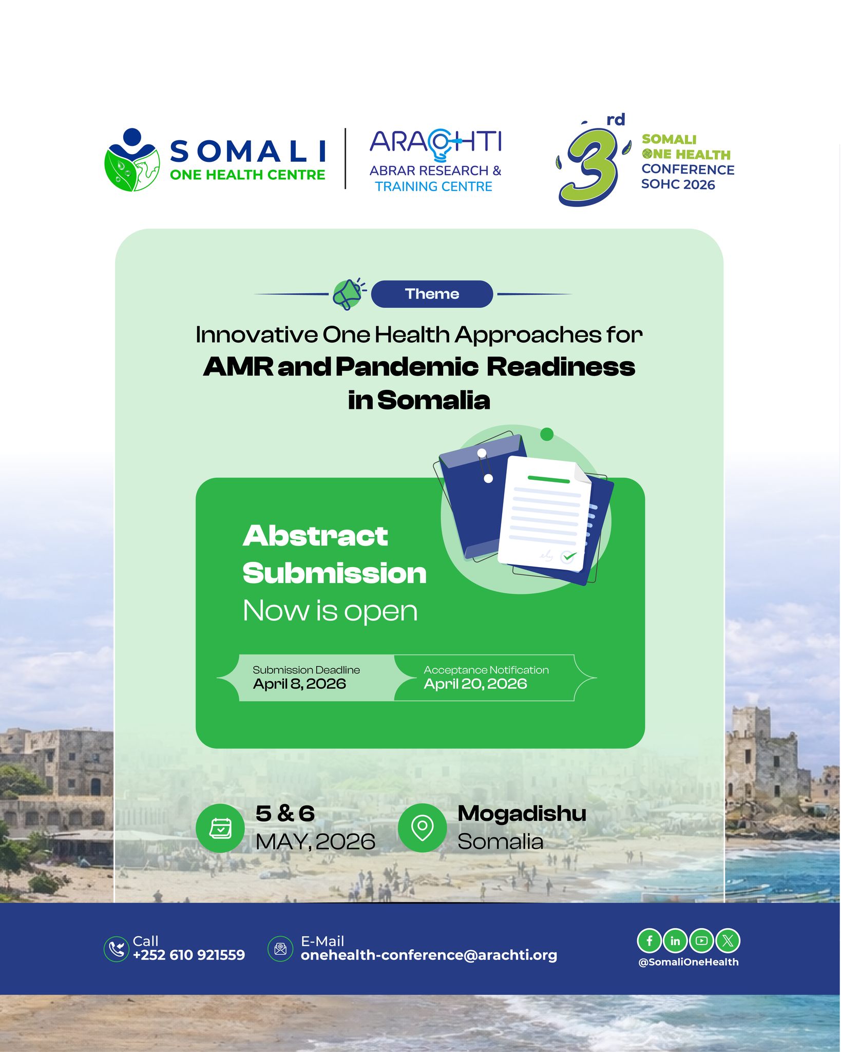 Call for Abstracts SOHC2026 Announcement